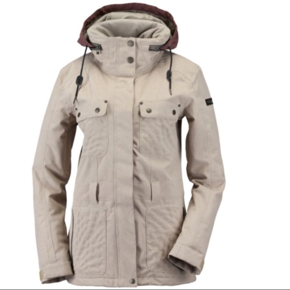 Ride Snowboards Jacket Sz S Utility Secret Cappel